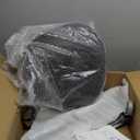 Professional Saddle Stool with Wheels Ergonomic Swivel Rolling Height Adjustable for Clinic Dentist Beauty Salon Tattoo Home Office (Black)