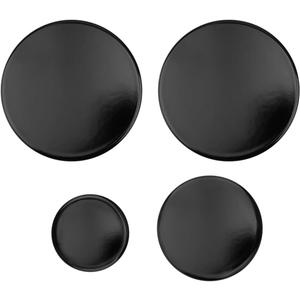 W11605759 Stove Burner Cap Set Fit for Whirlpool/Maytag/KitchenAid/Jenn-Air/Amana Stoves, Replace AP7192865 W11435570 W11352138 PS16731145, 4 Pcs