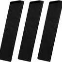 3pcs/set Safety Sheath Sleeves, Universal Edge Guards For 10'' Kitchen Knife, Black ABS Knife Cover Case, Blade Guard Protectors, Chef Knives Covers or Sleeve