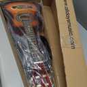 Ashthorpe 38-inch Beginner Acoustic Guitar Package (Sunburst), Basic Starter Kit w/Gig Bag, Strings, Strap, Tuner, Pitch Pipe, Picks