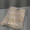 Smiry Velvet Seat Covers for Dining Room Chair Set of 4, Stretch Fit Removable Washable Chair Seat Cushion Protector Slipcovers with Ties, Cream