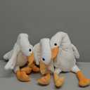 Sosation 3 Pieces 19.7'' Silly Goose Plush Stuffed Animal Toy,Swan Stuffed Animal,White Fluffy Cute Goose Funny Duck Plush Swan Toys Gifts for Kids Home Birthday Favor