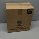 HOUSE DAY Black Plastic Hangers 60 Pack, Clothes Hangers with Non Slip Hooks, Durable & Space Saving Coat Hanger, Light-Weight Clothing Hanger, Perfect Closet Organizer for Everyday Use