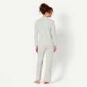Amazon Essentials Women's Long Sleeve Cotton Modal Pajama Set, Loungewear with Full-Length Bottom