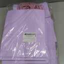 AZOWA Gift Bags Large Kraft Paper Bags with Handles (10.6 x 8.7 x 4.3 in, Light Purple Color, 50 Pcs)