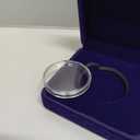 Velvet Coin Presentation Display Box Holder with Capsule for 40mm (Blue) (Fit 40mm (1.57") Coin)