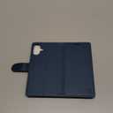 Wallet Case for iPhone 16 Plus, RFID Blocking Credit Card Holder, PU Leather Folio Flip Kickstand Protective Shockproof Cover for Apple 16Plus (Blue, for iPhone 16 Plus - 6.7'')