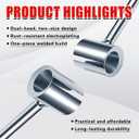 Door Hinge Adjustment Tool for 1425mm Flag Hinges, Heavy Duty Steel Hinge Bender Wrench for Fire, Security & Cleanroom Doors, Easy Repair with Ergonomic Handle (23-25mm)