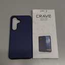Crave Compatible with Samsung Galaxy S25 Case (6.2 inch), Slim Fit, Shockproof Dual Layer Grip, Wireless Charging Compatible - Navy