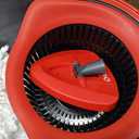 O-Cedar EasyWring Microfiber Spin Mop & Bucket Floor Cleaning System + 2 Extra Refills, Red/Gray