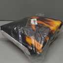 CADARA Magnetic Fireplace Draft Cover, Fireplace Blocker Blanket Stops Heat Loss, Adjustable Fire Place Draft Stopper Save Energy for Indoor Iron Frame 36" W x 30" H