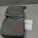 Momcozy Insulated Baby Bottle Bag, Multi-Function Breastmilk Cooler Bag, Fit as Carrier or for Milk Bottles Like Dr. Brown, Comotomo, Philips, Nuk, Lansinoh, etc. (Grey)