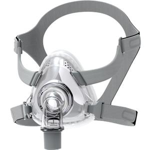 Full Face CPAP Mask, TMS Comfort Series Nasal CPAP Mask Includes Headgear, Cushion, Frame and Elbow (M Size)