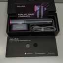 Jack  Rose Travel Steamer for Clothes,100-220V Portable Iron,15s Heat Up,Steamer  Iron 2 In 1, Travel Size,Large Ceramic Heat Panel,for Global and Europe (Purple)