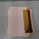 50 Pack Blush Pink 5x7 Envelopes for Invitations, Wedding, A7 Size with Bronze Lining and Self Adhesive Peel and Stick