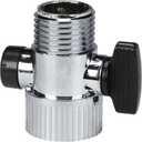 DANCO Energy-Saving Shower Shut-Off Valve, Chrome, 1/2-Inch IPS, 1-Pack (80782X)