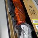 Room Divider (4 Panel) Wall Divider for Room Separation, 88 inch Wide Portable Privacy Screens W/Wheels, Metal Frame Freestanding Room Separators 5.6FT Room Partitions and Dividers (Black)