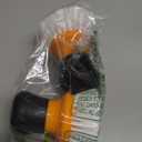 MR.SIGA Dish Scrub Brush, Palm Brush Dish Scrubber with Ergonomic Grip, Kitchen Brushes for Dishes, Orange, Pack of 2