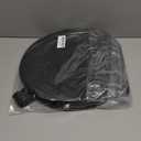 Round Insulated Casserole Carrier, Pie Carrier Bag, Portable Casserole Carrier for Hot or Cold Food Lunch Tote, Lunch Bag for Parties Picnic, Fits 12.5" Baking Dish, Black (Single)