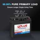 UPLUS LP12-20 12V 20Ah Deep Cycle AGM Battery, Rechargeable SLA Batteries, Replace for EXP12200, HR22-12, BP20-12, F19-12B, UB12200, FM12200, 6fm20, ML22-12, ML18-12, EXP12180, DJW12-20Z