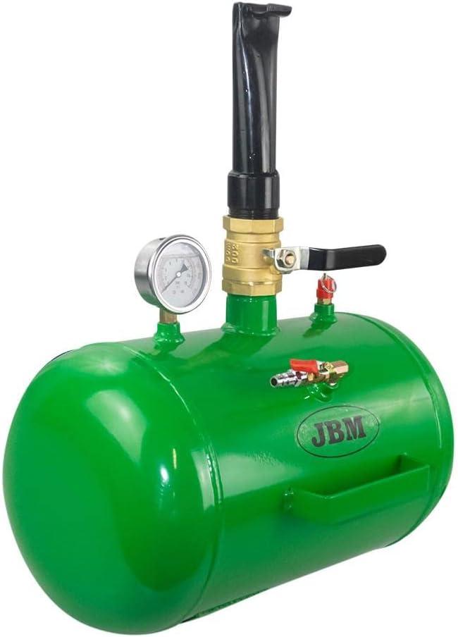 BLACKHORSE-RACING 5 Gallon Air Tire Bead Seater - 145PSI Blaster Tool Seating Inflator w/Gauge Car Truck ATV Tank Heavy Duty