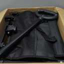 Yozoia Wagons Carts Foldable, Lightweight Portable Utility Shopping Cart with Wheels, Folding Grocery Wagon Cart for Grocery, Camping, Shopping, Beach, Garden, Sports Black (100L)