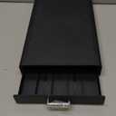 Amazon Basics Nespresso OriginalLine Coffee Pod with 1 Storage Drawer Holder, 50 Capsule Capacity, Black