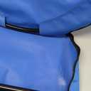 Pop Up Picnic Table Portable Folding Beach Table with Cupholders and Carry Bag, Large 28 x 28x 24 Blue