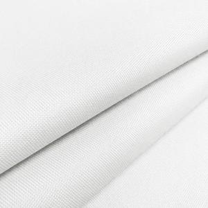 Foreate Waterproof Canvas Fabric by The Yard 600D Upholstery Fabric for Chairs 58" Wide Indoor Outdoor Water Resistant Canvas Polyester Material Sewing DIY Cloth, 5 Yards White