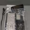 Aromaster Burr Coffee Grinder with 48 Gind Settings, Conical Coffee Bean Grinder for Home Use, Stainless Steel, 40 Seconds Adjustable Timer, Anti-static, Easy to Clean with Brush,  Lunar Silver