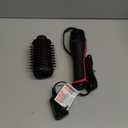 REVLON One-Step Volumizer Plus Hair Dryer and Styler, Enhanced Motor for Less Frizz, More Shine, and Reduced Heat Damage for Salon Style Round Brush for Blowout, Black (2.4" VOLUMIZER PLUS, Black Red)