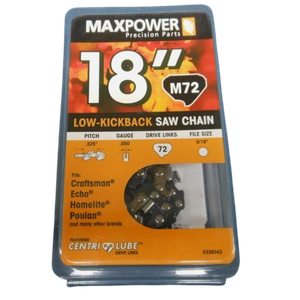 MaxPower 336542 18" M72 Low-KickBack Saw Chain