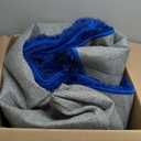 8x10 Area Rugs for Living Room: Fluffy Shag Soft Washable Rug Large Fuzzy Plush Indoor Carpet for Bedroom Nursery Playroom Kids Girls Boys Room (Navy Blue, 8'x10')