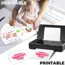 5x7 Envelopes for Invitations, A7 Printable Self Seal Envelopes for 5x7 Cards, Photos, Wedding, Birthday, Postcards, Graduation, Parties, 5.25 x 7.25 Inches (50 Pack), White