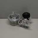 Kitchen in the box Mini Food Processor, Electric Meat Grinder & Food Chopper with 400W Powerful Veggie Chopper-One 3 Cup Bowl & S Blades for Meat/Fish/Vegetable/Baby Food