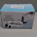 Myvision Water Dispenser for 5 Gallon Bottle, Portable USB Charging Electric Water Pump, Drinking Water Jug Pump for Home, Kitchen, Living Room, Office, Camping, Universal for 35 Gallon (Blue)