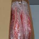 Layhit 4 Pack Valentines Day 3 Tier Cupcake Stand Heart Shaped Serving Trays for Party Plastic Dessert Cupcake Stand for Tea Party Baby Shower Wedding(Red)