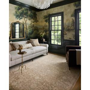 Loloi Chris Loves Julia Palma Bark/Natural 9'-6" x 13'-1" Area Rug