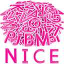 ASTARON 36 Pcs Iron on Letters and Numbers Patches, 1.5 Inch Alphabet Embroidered Patch A-Z, Numbers 0-9 Patches Alphabet Cloth Patch for Clothes, Socks, Jeans, Hat, DIY Accessories(Magenta)