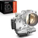 A-Premium Electronic Throttle Body Compatible with Honda CRV 2010-2014, Accord 2008-2012, Civic, Crosstour 2012-2015 & Acura TSX 2009-2014, ILX 2013-2015, 2.4L, Replace# 16400R44A02