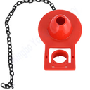 Universal Toilet Flapper Silver
