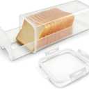 Bread Container with Drawer Tray, Plastic Bread Box with Airtight Lid, Homemade Bread Loaf Bread Keeper, BPA Free Sandwich Loaves Holder Saver for Kitchen Countertop Pantry & Freezer, 6 inches x 6 inches x 13 inches
