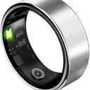 Milavan Smart Health Ring for Women Men Fitness Tracker with Heart Rate, Blood Oxygen, Blood Pressure, Sleep Monitoring, Light Gray #7