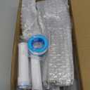 Shower Head with Handheld, Shower Heads High Pressure, High Flow Even with Low Water Pressure-Hand Held Showerhead Set,3 Modes Filtered Showerhead with 59Replacement Hose/Bracket/Cotton Filters (Gray)