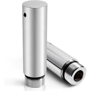 39mm Fork Tube 5" Extension Kit Chrome Compatible With Harley Sportster 883 1200 XL Dyna Glide  FXR