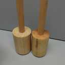 Baderke 2 Pcs Cup Pottery Molds, Create Pottery Mug Vases, Cup Molds Shaping Tool, Assist in Hand Building Mugs(3 Inch, 3 1/4 Inch)
