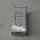 Ginsco Car Trash Can Cup Holder, Mini Car Trash Can with Lid, Car Accessories for Interior, Leakproof Small Trash Cup for Car, Home with Additional 2 ABS Hooks and 90pcs Trash Bags Red