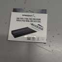 Sabrent USB 3.2 Type-C Tool-Free Enclosure for M.2 PCIe NVMe and SATA SSDs (EC-SNVE)