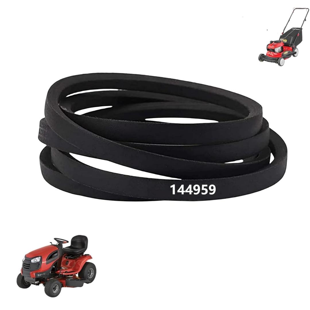 144959 Deck Belt 1/2"x95" - OEM Replacement for Craftsman LT1000/2000, DYT/YT3000/4000 Mowers | Compatible with Ariens, AYP, Poulan (Replaces 532144959,160855,130801)