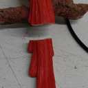 Hanging Parrot Statue Sculpture On Metal Round Ring Decor for Patio Garden Lawn and Nature Lovers Tropical Bird Collectors by Gifts